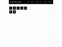Tablet Screenshot of bostonblake.com